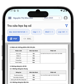 SProfile - Học Bạ Số